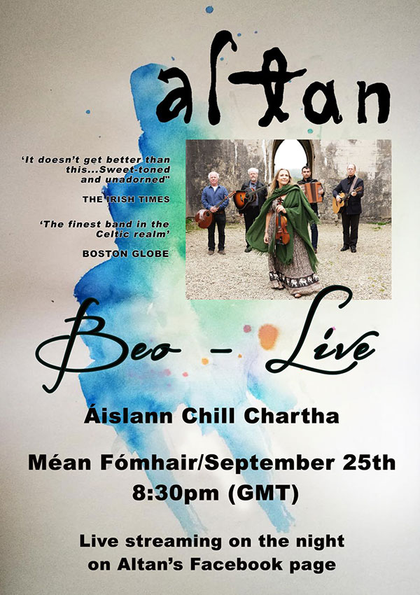 aislann chill chartha poster 600b Altan at aislann chill chartha poster